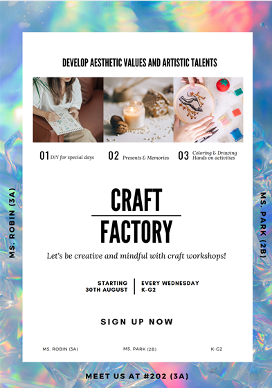 23-24 1st Semester Crafts Factory Club