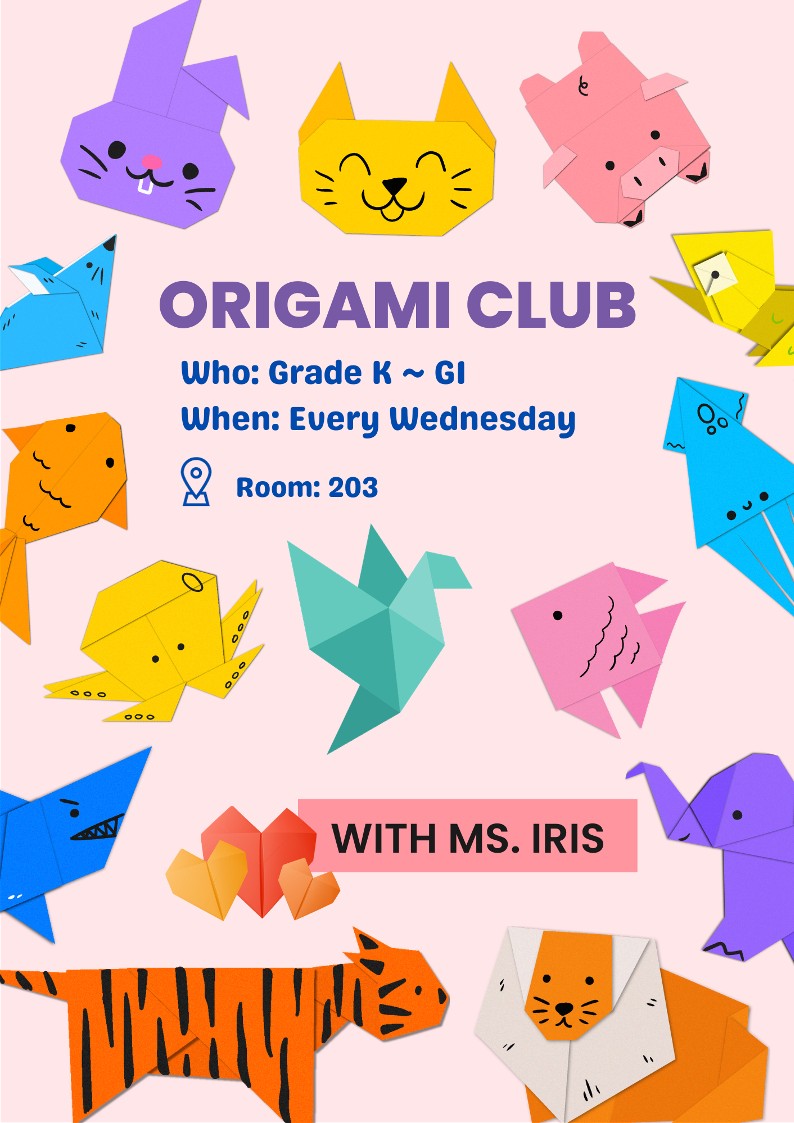 23-24 2nd Semester Origami Club