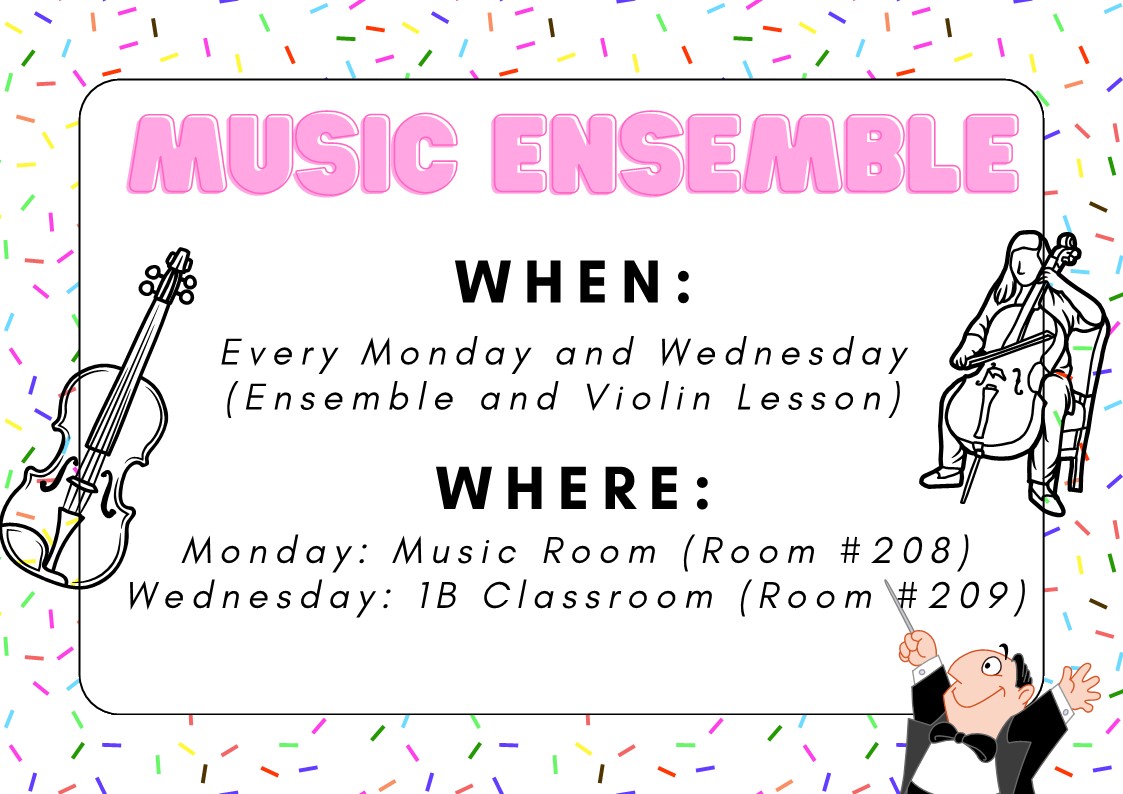 23-24 2nd Semester Music Ensemble-Violin Lesson