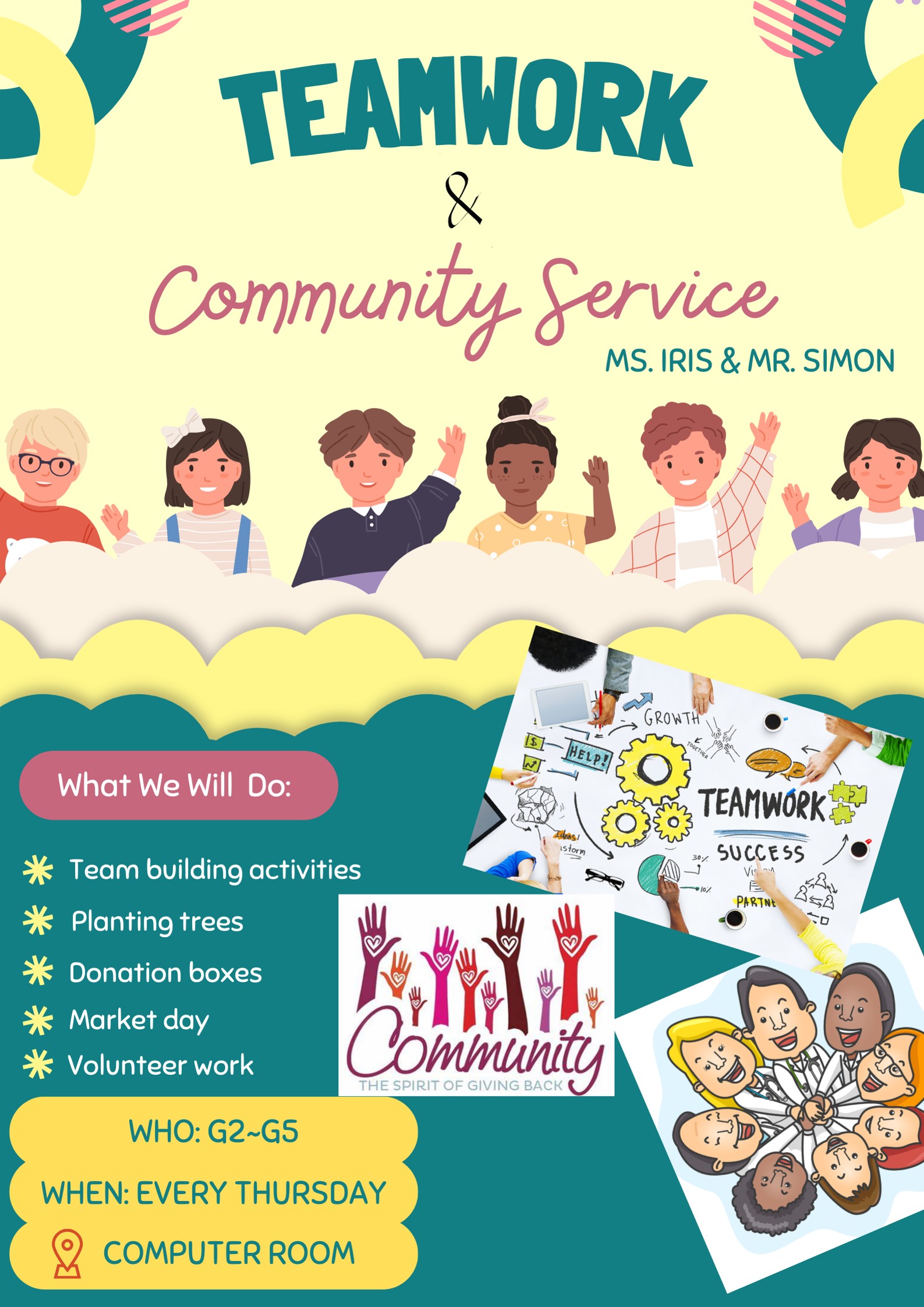 23-24 2nd Semester Teamwork and Community Service 