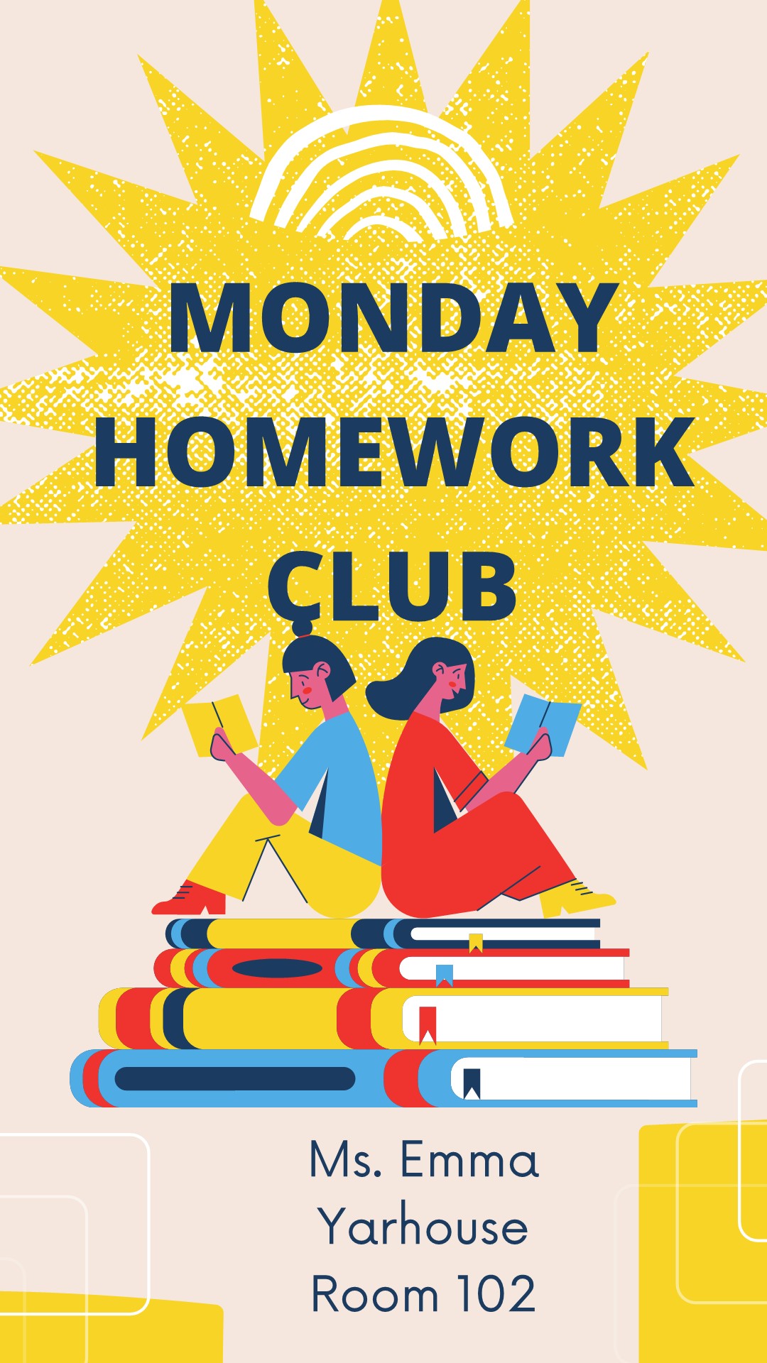 23-24 2nd Semester Monday Homework Club